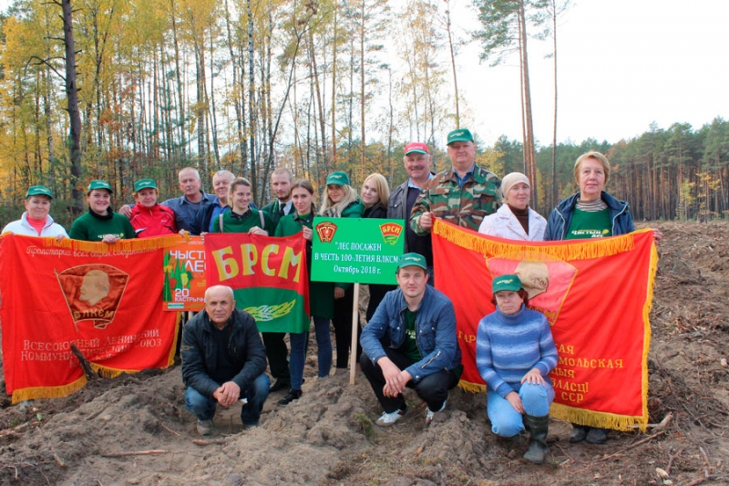 В Минской области прошла экологическая акция «Чистый лес-2018»